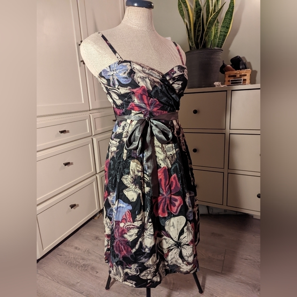 Rw&co Floral Cocktail Dress